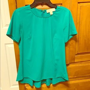 Michael Kors peplum blouse- barely worn!